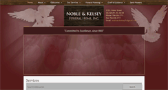 Desktop Screenshot of nobleandkelsey.com